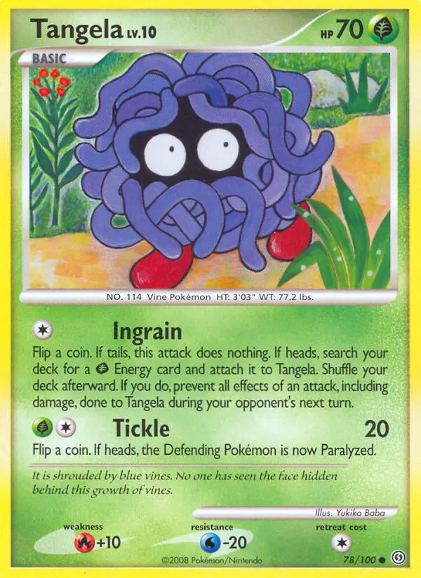 Tangela — Stormfront card #78