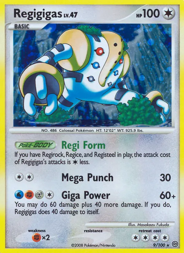 Regigigas — Stormfront card #9