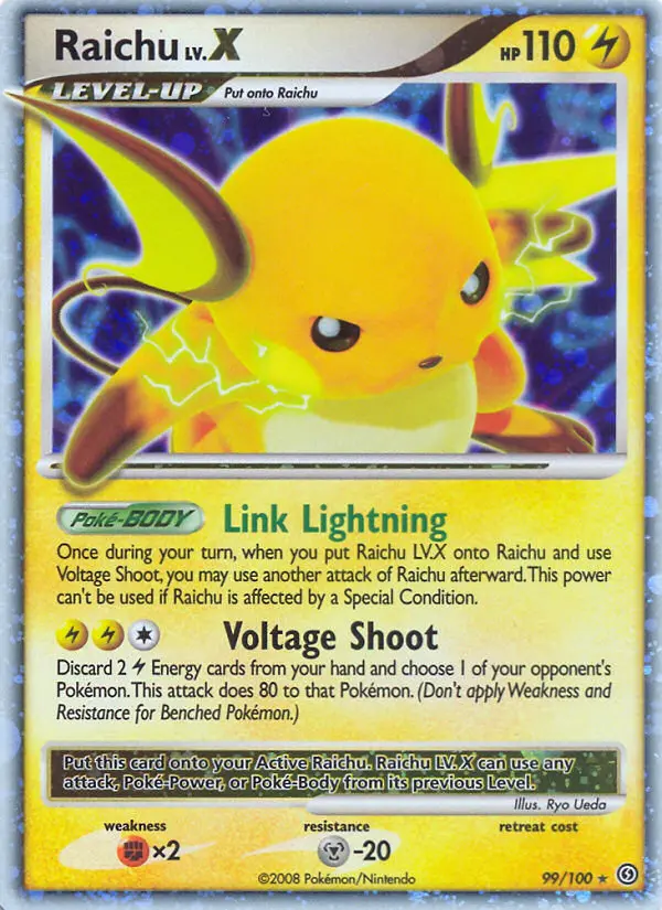 Raichu — Stormfront card #99