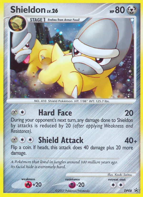 Shieldon — DP Black Star Promos card #DP08