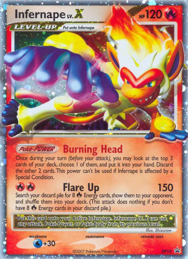 Infernape — DP Black Star Promos card #DP10