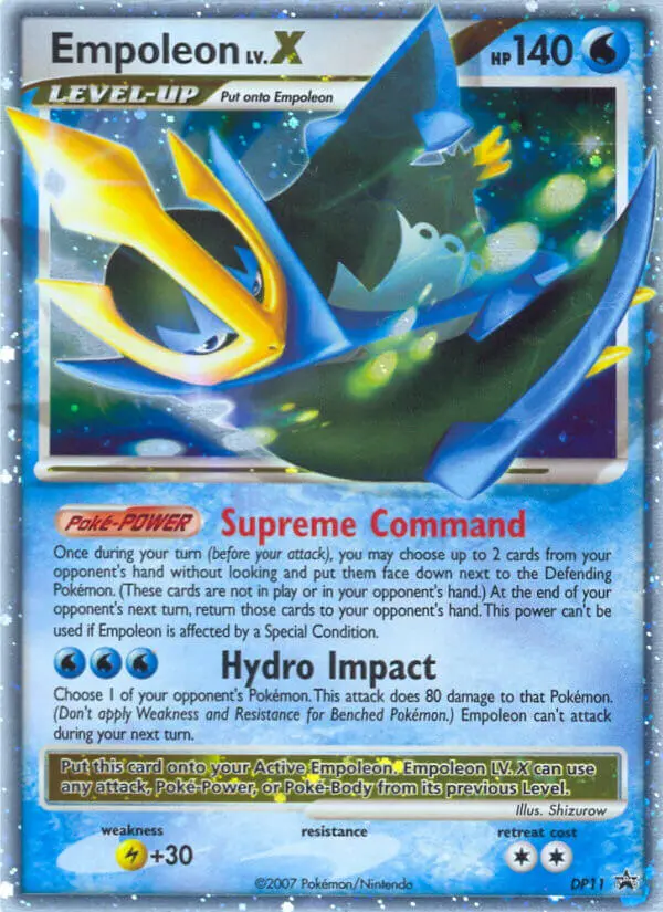 Empoleon — DP Black Star Promos card #DP11