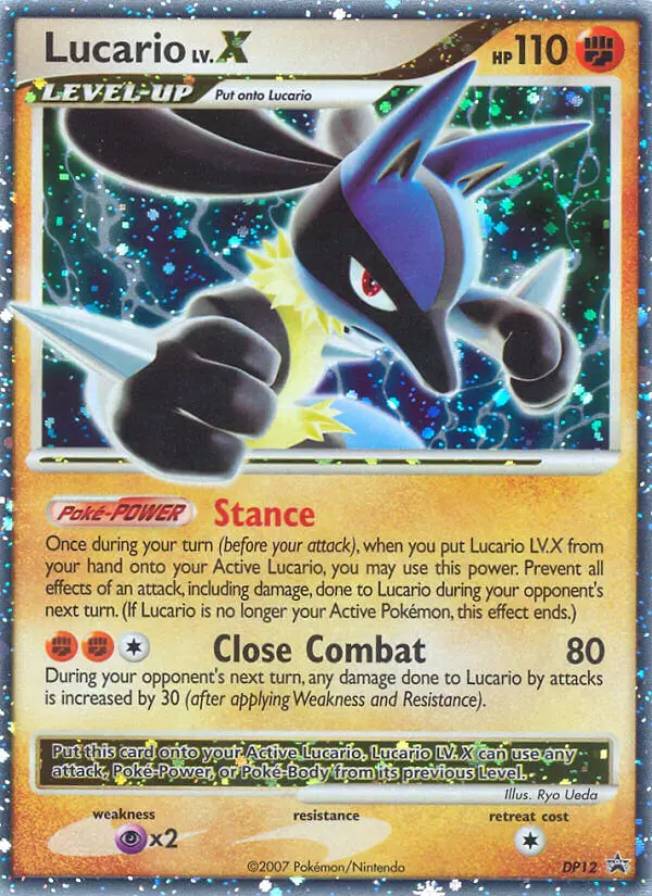 Lucario — DP Black Star Promos card #DP12