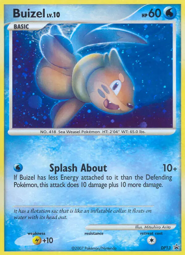Buizel — DP Black Star Promos card #DP13