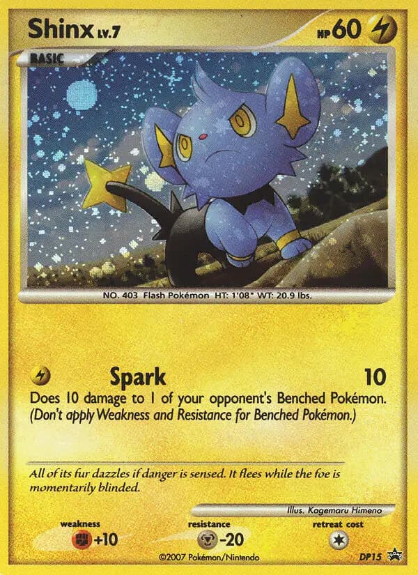 Shinx — DP Black Star Promos card #DP15