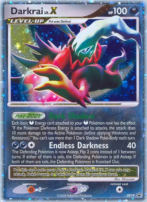 Darkrai — DP Black Star Promos card #DP19