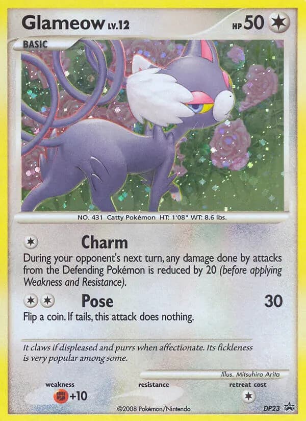 Glameow — DP Black Star Promos card #DP23