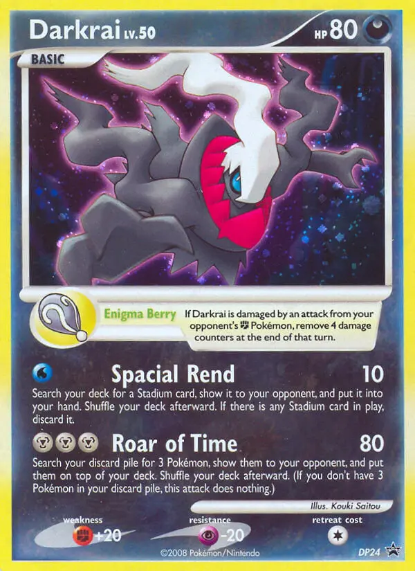 Darkrai — DP Black Star Promos card #DP24
