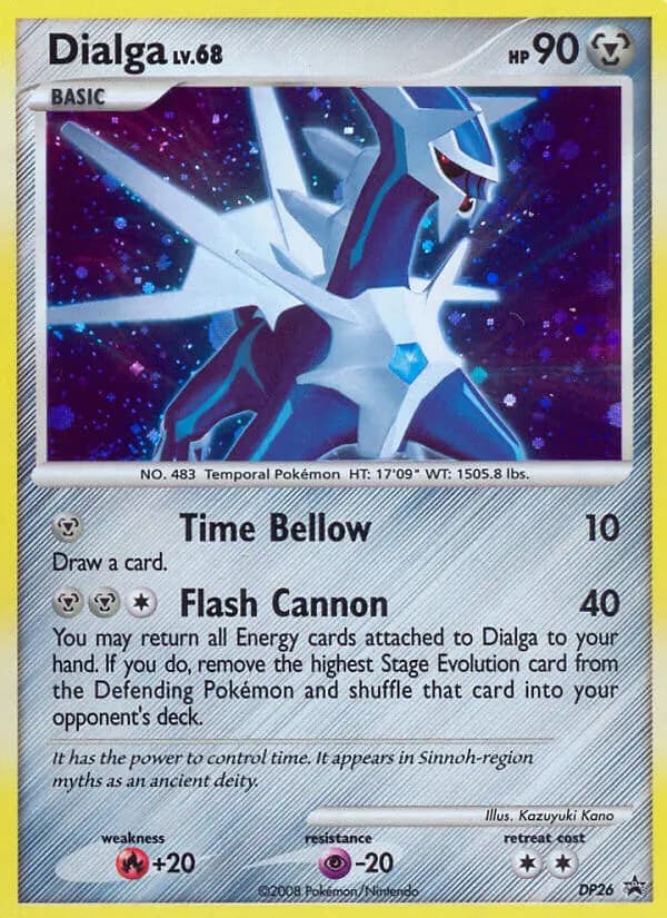 Dialga — DP Black Star Promos card #DP26
