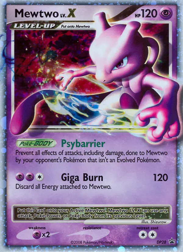 Mewtwo — DP Black Star Promos card #DP28