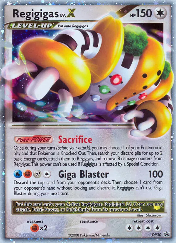 Regigigas — DP Black Star Promos card #DP30