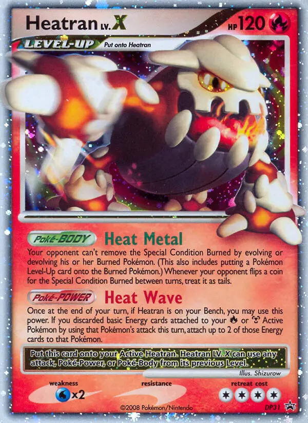 Heatran — DP Black Star Promos card #DP31