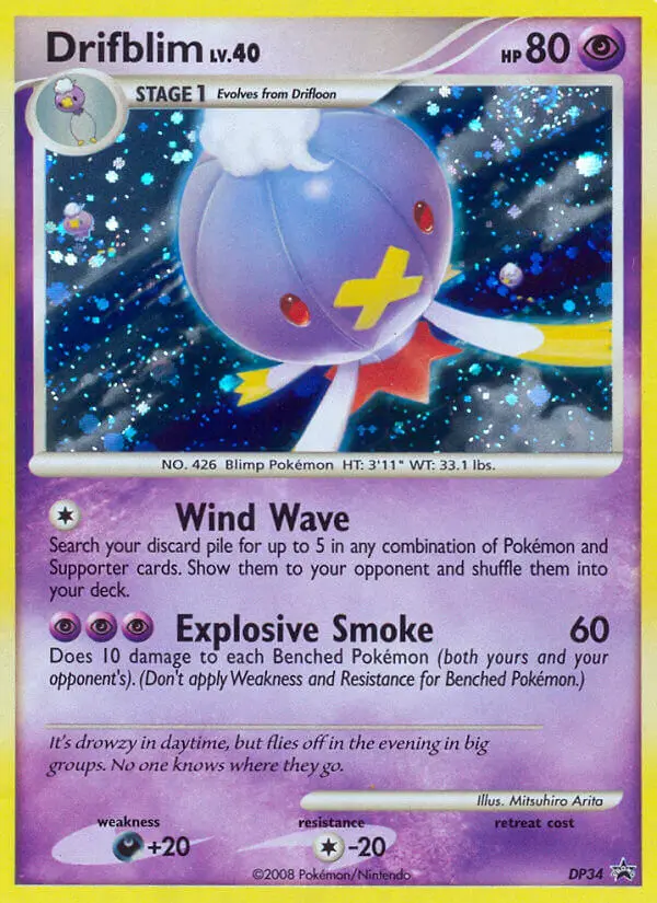 Drifblim — DP Black Star Promos card #DP34