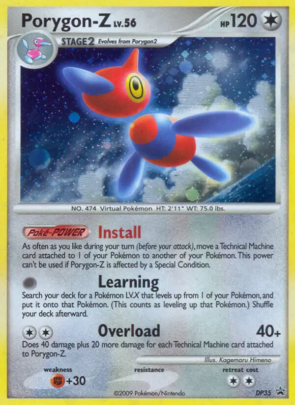 Porygon-Z — DP Black Star Promos card #DP35