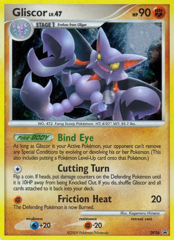 Gliscor — DP Black Star Promos card #DP36