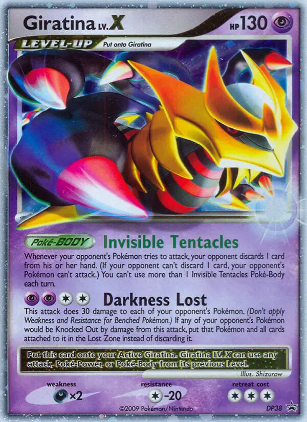 Giratina — DP Black Star Promos card #DP38