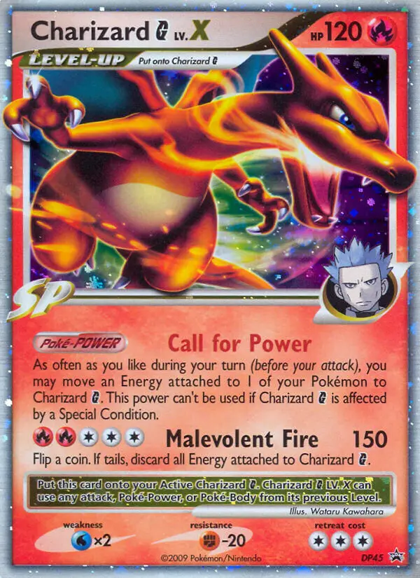 Charizard G — DP Black Star Promos card #DP45