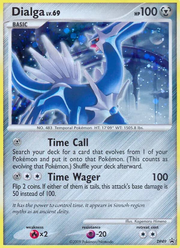 Dialga — DP Black Star Promos card #DP49