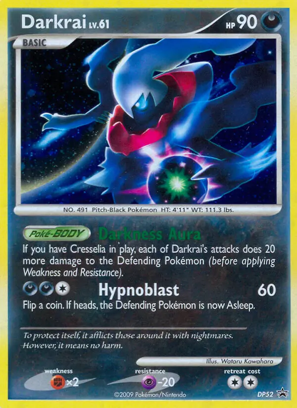 Darkrai — DP Black Star Promos card #DP52