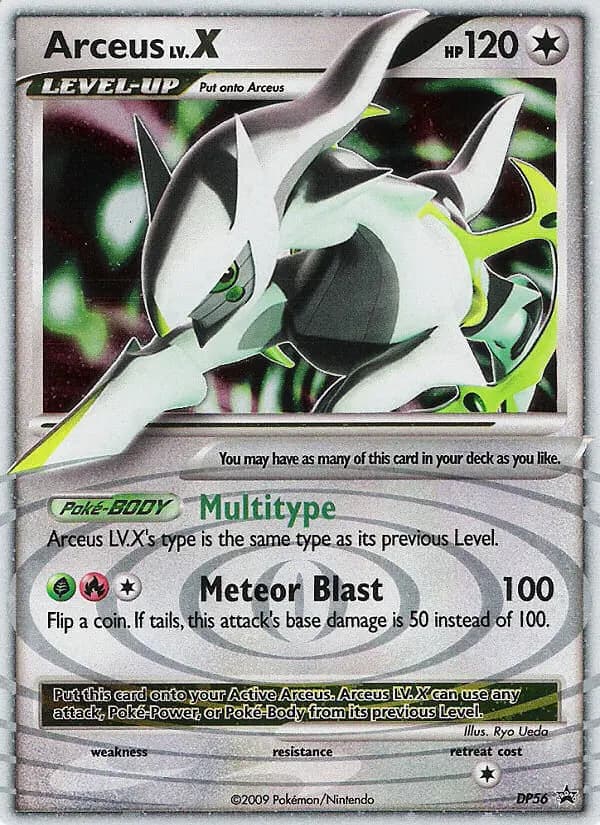 Arceus — DP Black Star Promos card #DP56