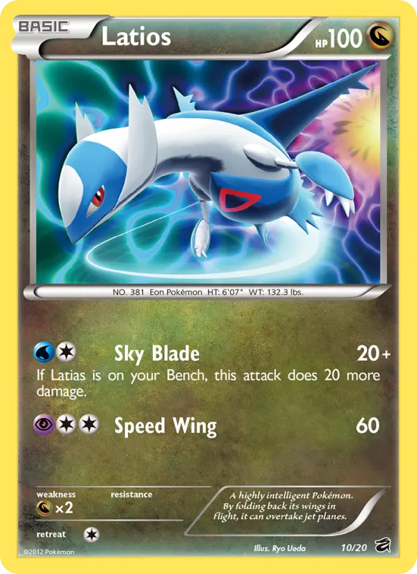 Latios — Dragon Vault card #10