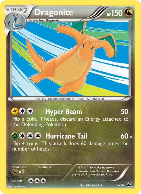 Dragonite — Dragon Vault card #5