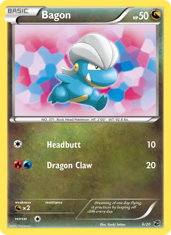 Bagon — Dragon Vault card #6