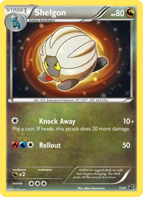 Shelgon — Dragon Vault card #7