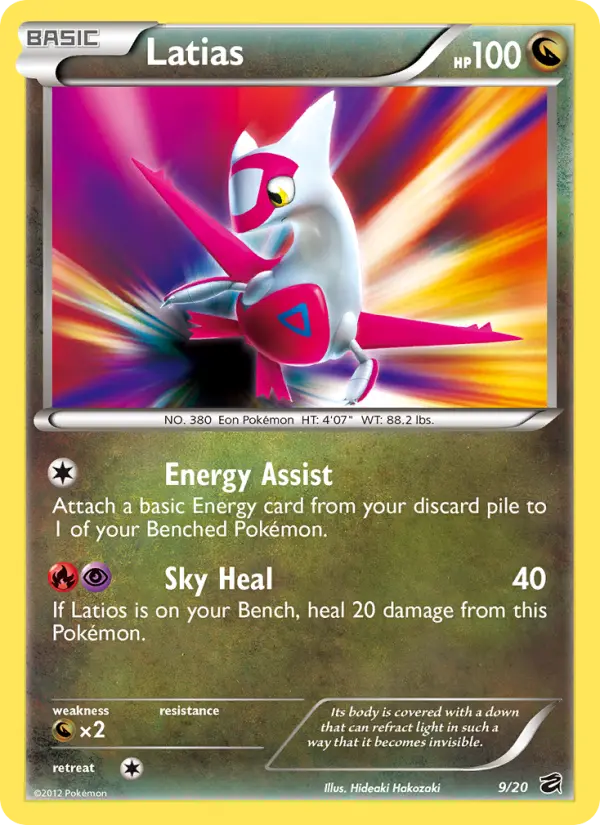 Latias — Dragon Vault card #9
