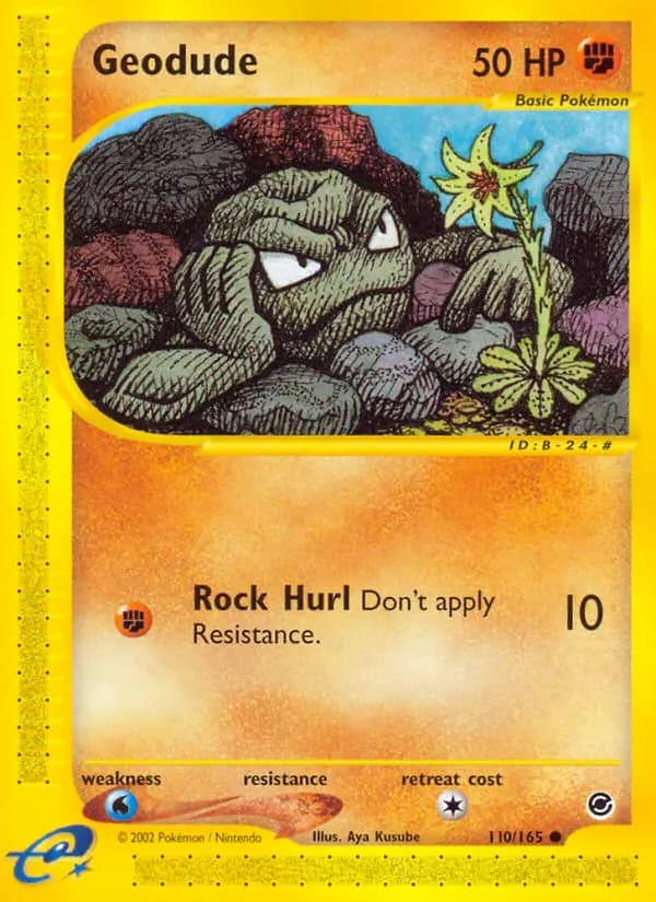 Geodude — Expedition Base Set card #110
