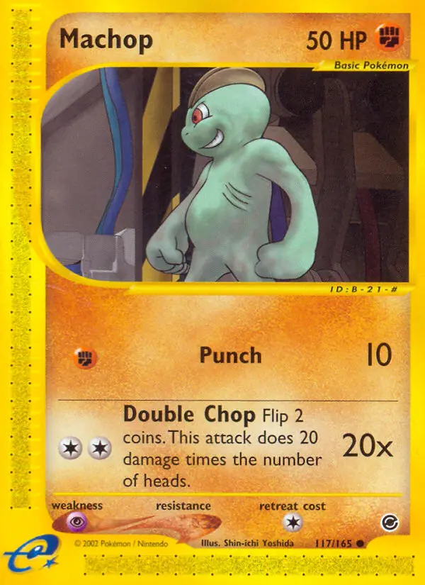 Machop — Expedition Base Set card #117
