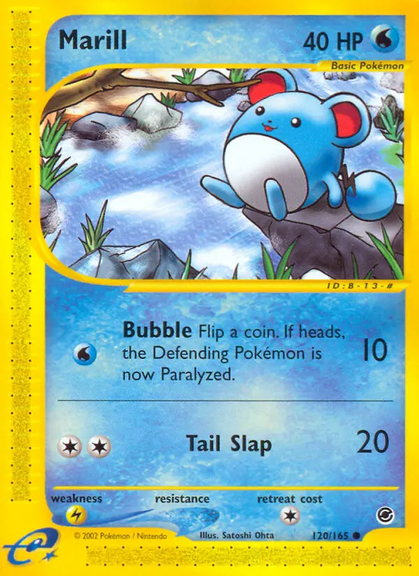 Marill — Expedition Base Set card #120
