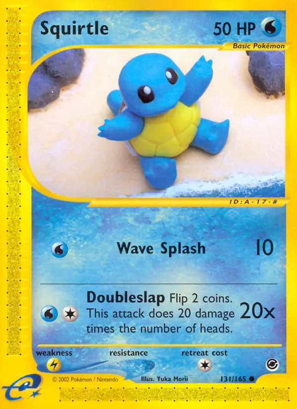 Squirtle — Expedition Base Set card #131