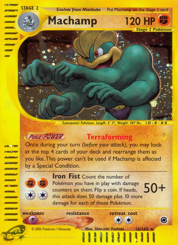 Machamp — Expedition Base Set card #16