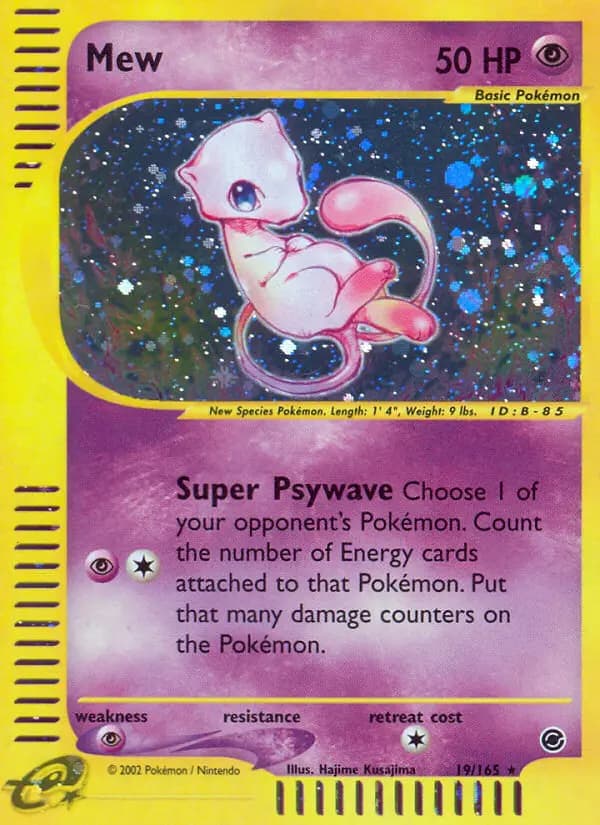 Mew — Expedition Base Set card #19