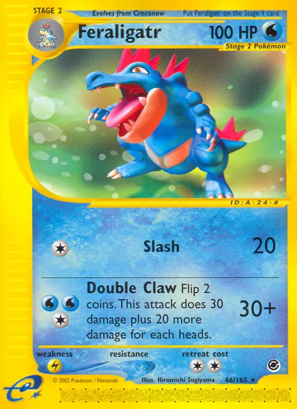 Feraligatr — Expedition Base Set card #46