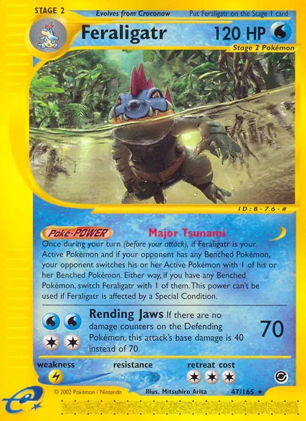 Feraligatr — Expedition Base Set card #47