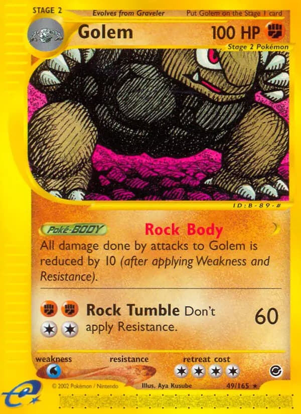 Golem — Expedition Base Set card #49
