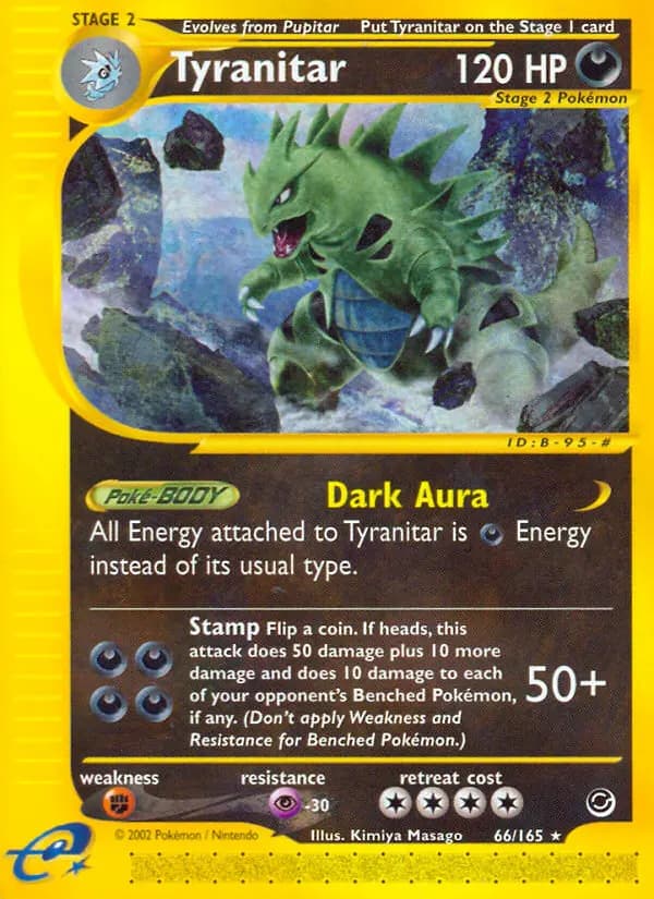 Tyranitar — Expedition Base Set card #66