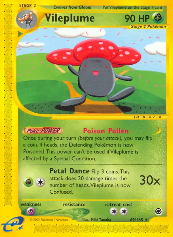 Vileplume — Expedition Base Set card #69