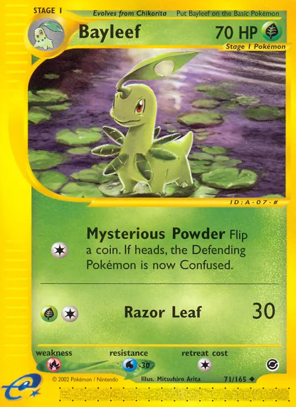 Bayleef — Expedition Base Set card #71
