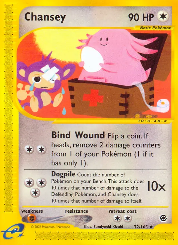 Chansey — Expedition Base Set card #72