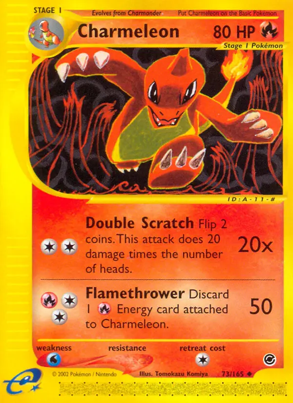 Charmeleon — Expedition Base Set card #73