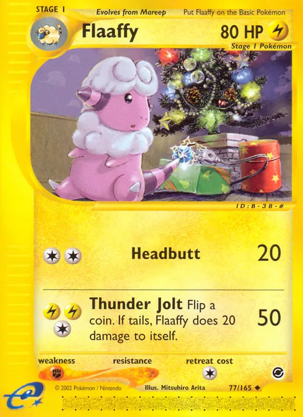 Flaaffy — Expedition Base Set card #77