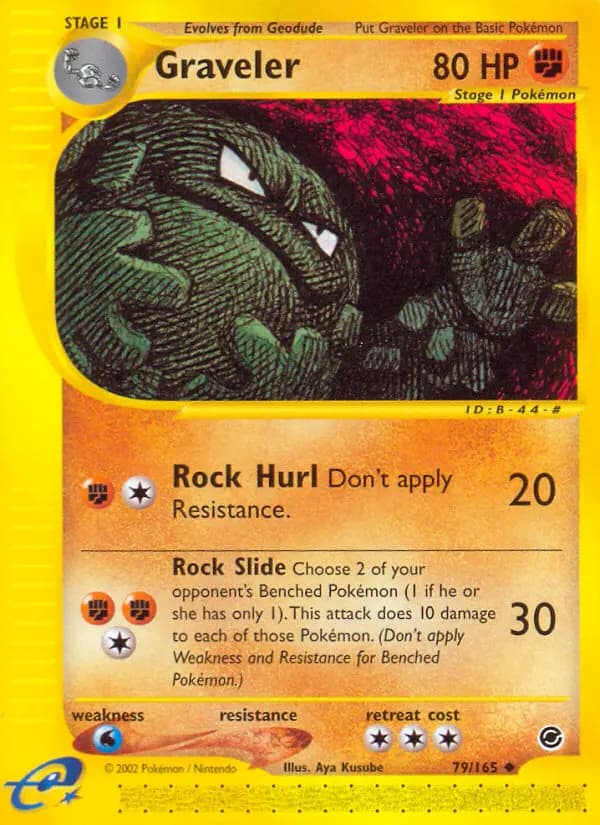 Graveler — Expedition Base Set card #79