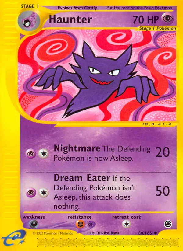Haunter — Expedition Base Set card #80