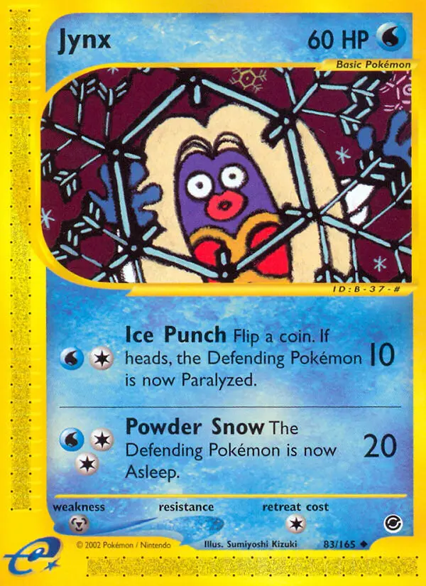 Jynx — Expedition Base Set card #83