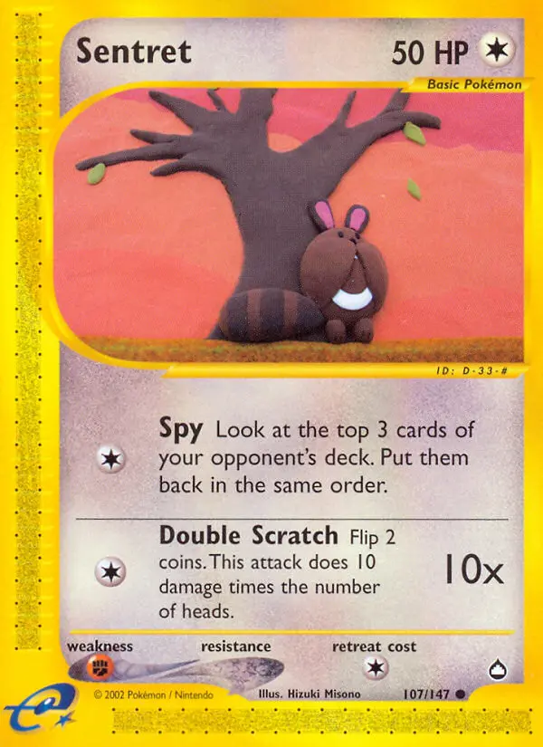 Sentret — Aquapolis card #107