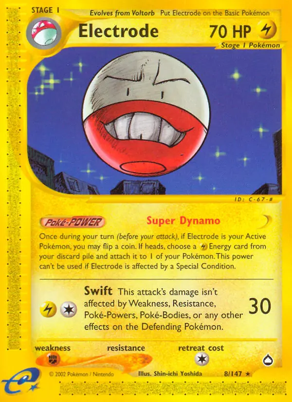 Electrode — Aquapolis card #8