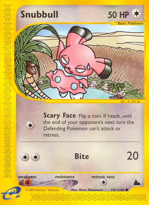 Snubbull — Skyridge card #101
